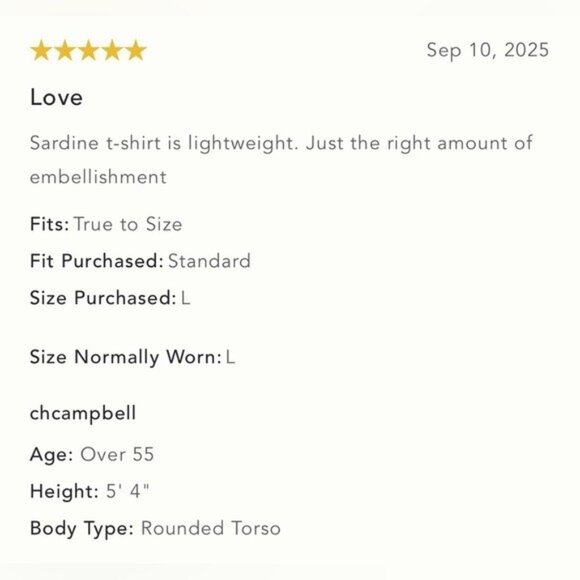 NWT Size XSP - Anthropologie Linen Blend Sardine Embroidered Tee (NWT US$ 98) - Picture 11 of 15